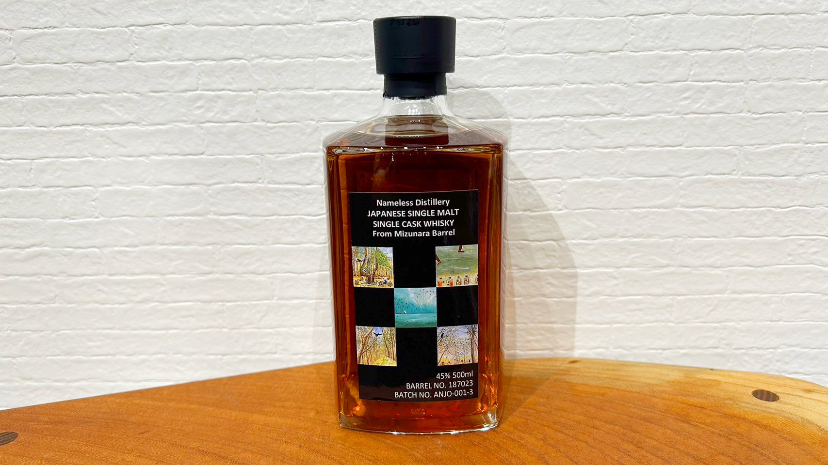 名もない蒸留所 ミズナラ樽熟成 シングルモルト ジャパニーズ