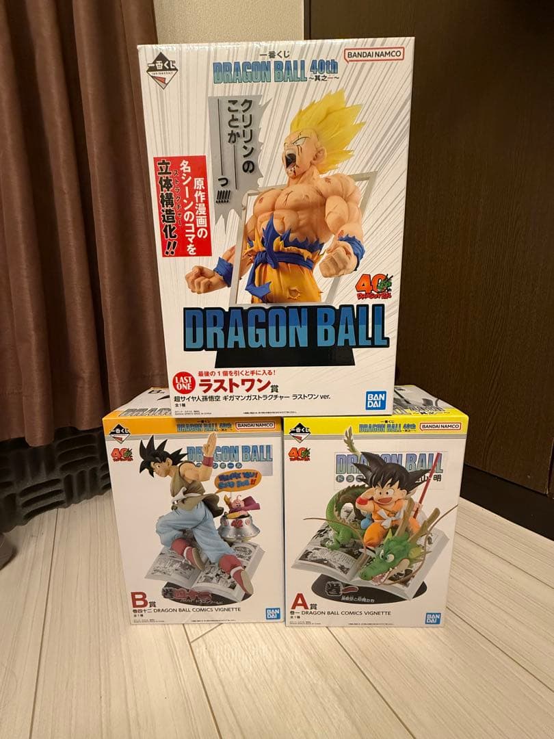 ドラゴンボール 40周年A.B.ラスワンフィギュア未開封セット ドラゴンボール フィギュアセット AB賞セット 40周年 未開封