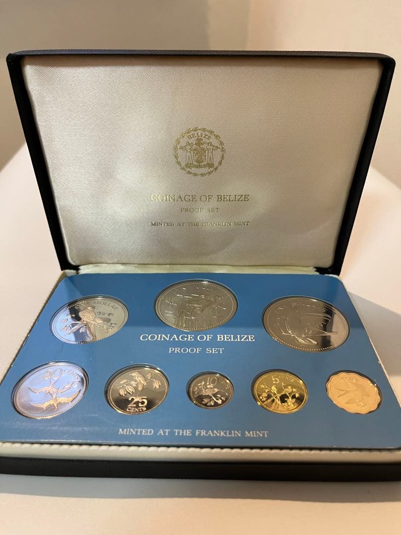 ベリーズ 1975年 銀貨　Coinage of BELIZE ベリーズ 1975年 銀貨Coinage of BELIZE