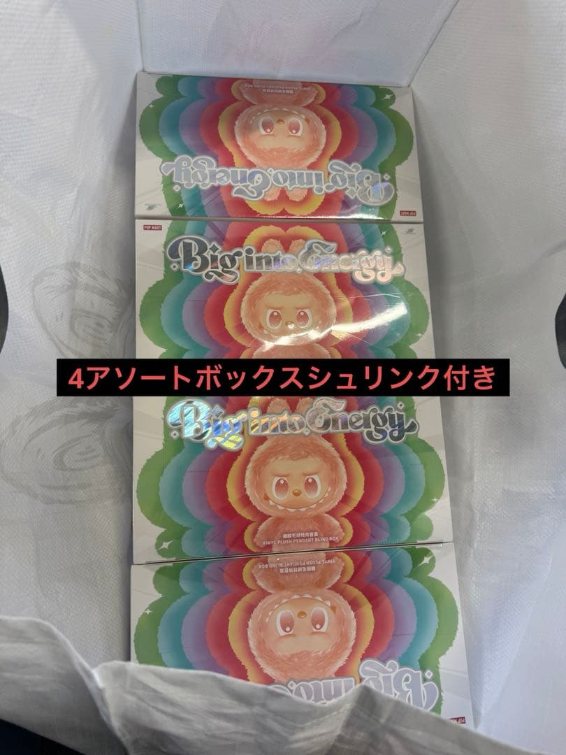 ラブブ THE MONSTERS BigintoEnergy 4アソートボックス POP MART（ポップマート） 【正規品保証・即発送】 THE MONSTERS Big
