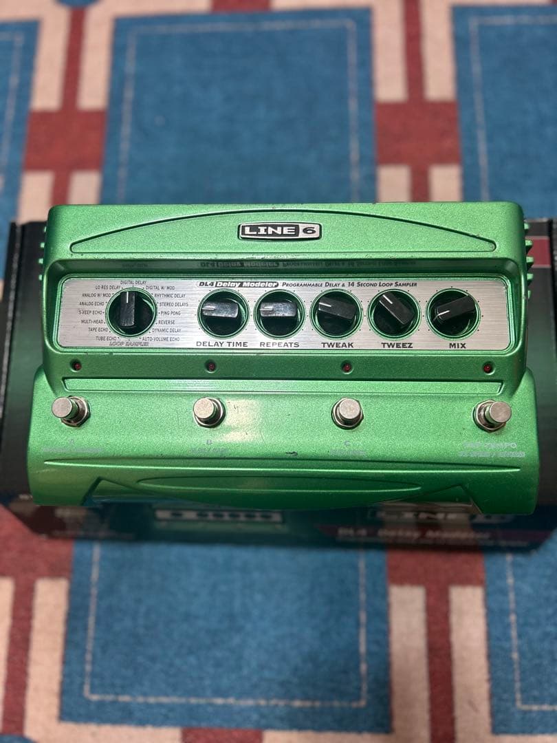 ギター LINE6 DL4 Line 6 DL4 MKII DELAY Guitar Effect PEDAL
