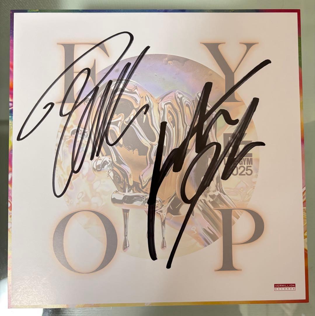 ⭐︎極美品⭐︎B'z FYOP 直筆サイン色紙 自分でも恐ろしいんですが B'zのライブで直筆サインが当たり、 なんと