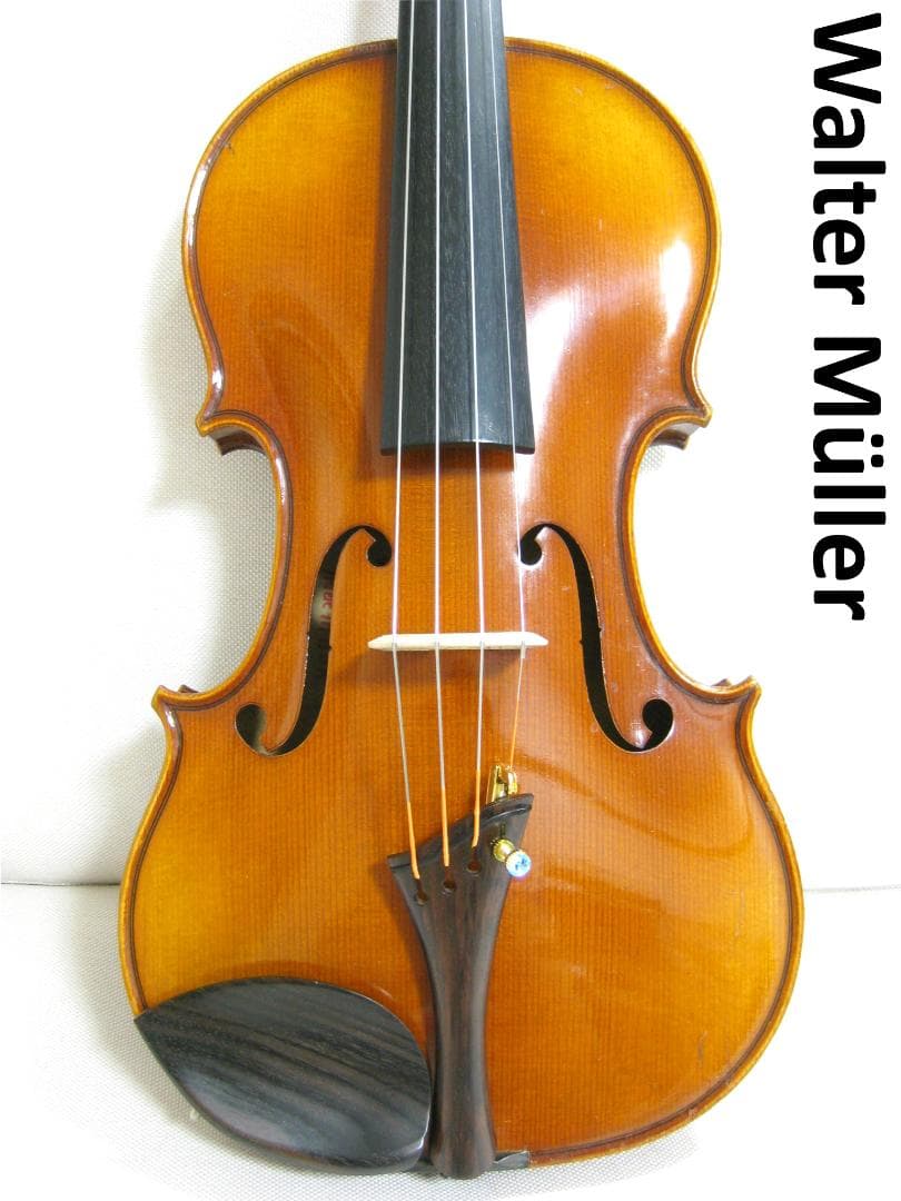 【良杢良乾燥】 ドイツ製 Walter Muller バイオリン 4/4 セット 良杢良乾燥】 ドイツ製 Walter Muller バイオリン 4/4 セッ