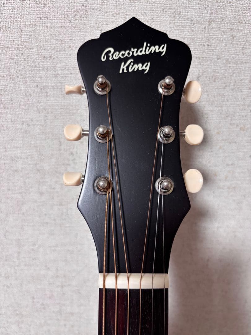 オール単板Recording King ドレッド　エレアコースティックギター オール単板Recording King ドレッド エレアコースティックギター