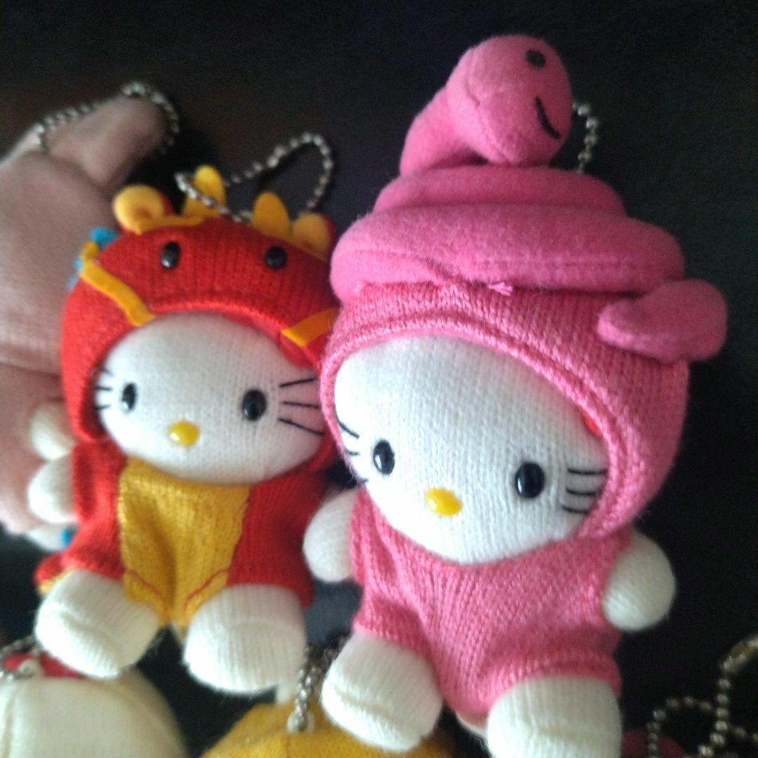 キティちゃん ハローキティ 干支 十二支 キーホルダー 12体セット