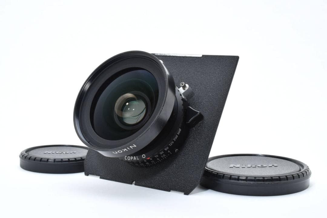 【良品】NIKON NIKKOR-SW 65mm F4 ボード付き　＃22 良品】NIKON NIKKOR-SW 65mm F4 ボード付き ＃22