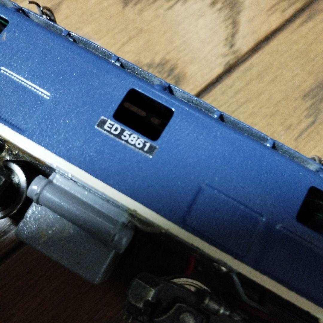 KTM　ED5861型電気機関車　HOゲージ　鉄道模型　215