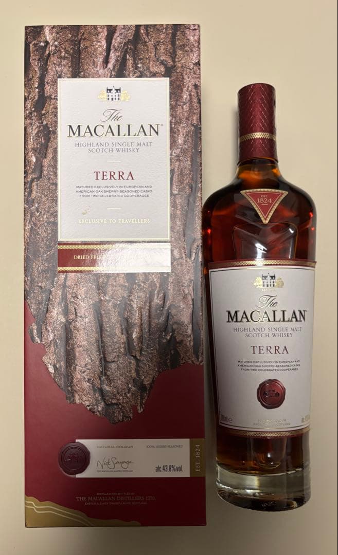 The MACALLAN TERRA マッカラン•テラ　700ml ザ・マッカラン・テラ ザ・マッカラン・ディスティラーズ NV 英国