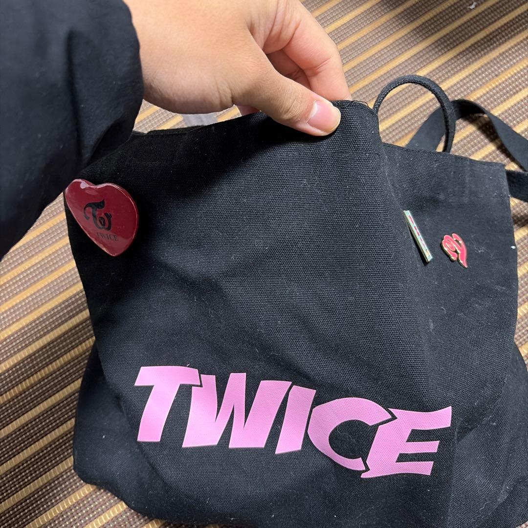 TWICE トートバッグ 大容量 黒 MESH TOTE BAG / TWICE『READY TO BE SPECIAL』 – JYP JAPAN ONLINE STORE