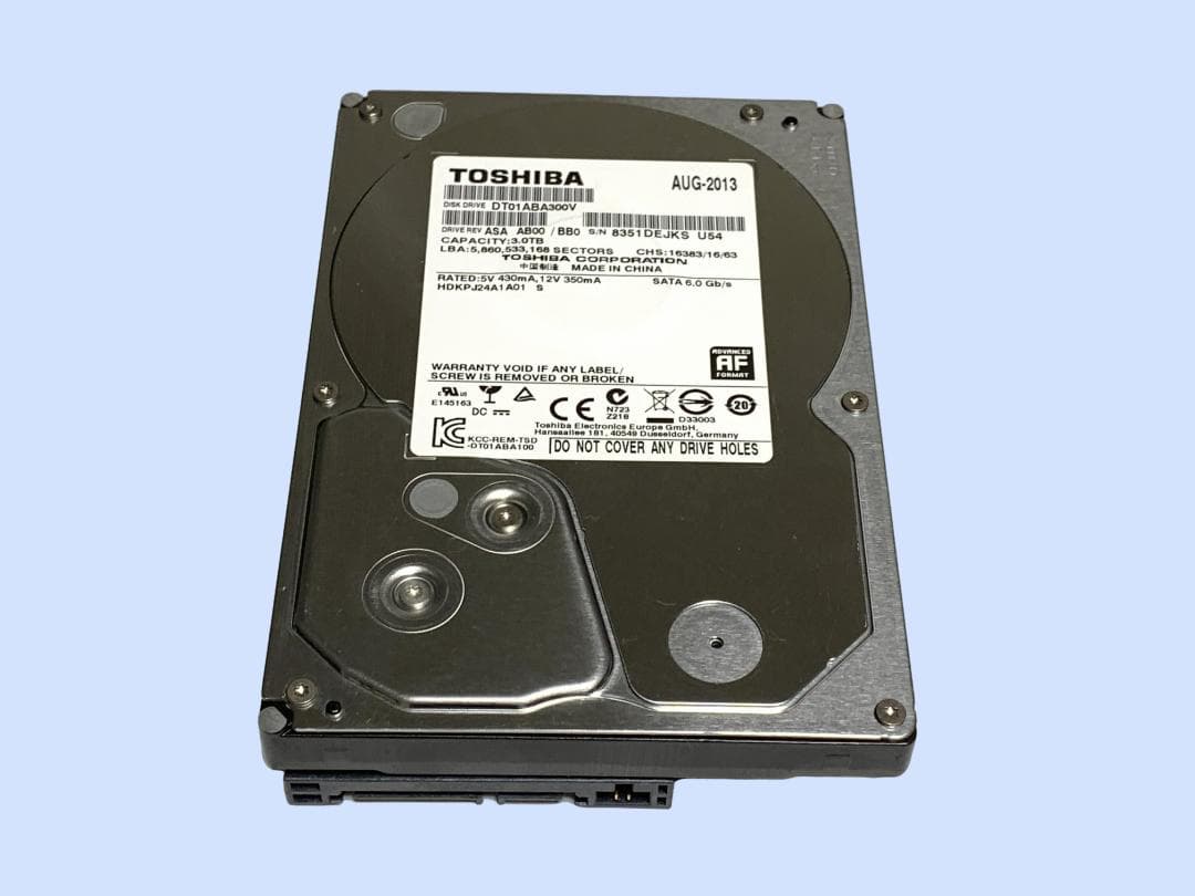 M9480 TOSHIBA DT01ABA300V AVコマンド対応 3TB 2026年最新】Yahoo!オークション -avコマンド対応 hddの中古品・新品