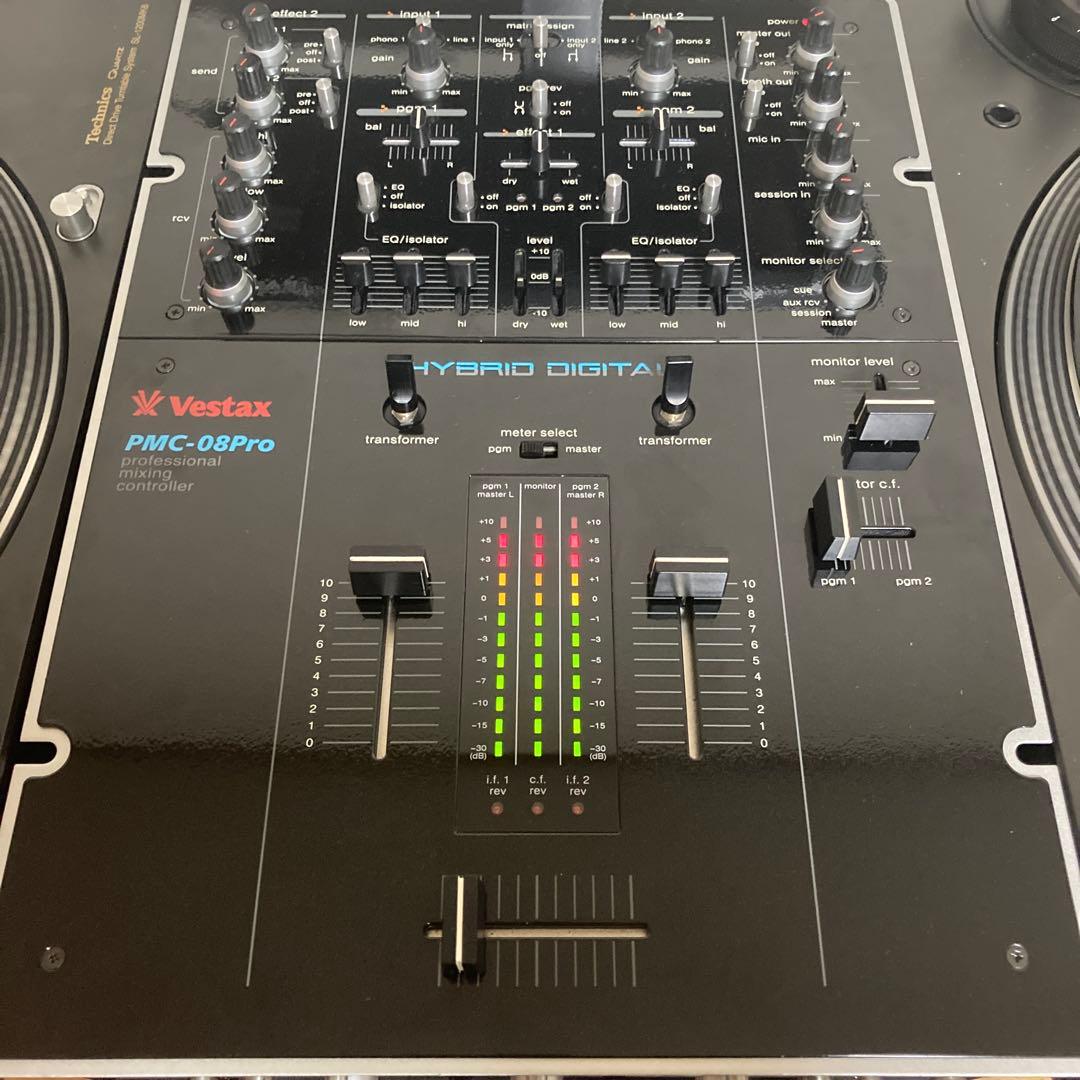 最終価格！美品！￼最高傑作！ vestax pmc-08pro ￼djミキサー 中古品】Vestax/DJミキサー/PMC-08Pro WH -DJ機材アナログレコード専門