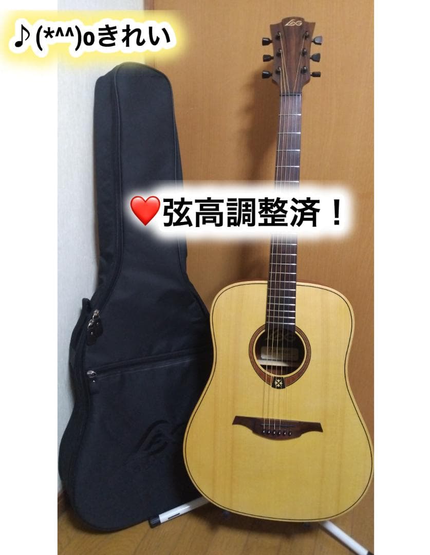 ❤️弦高調整済！「LAG Tramontane T70D 」＋専用ケース ❤️弦高調整済！「LAG Tramontane T70D 」＋専用ケース