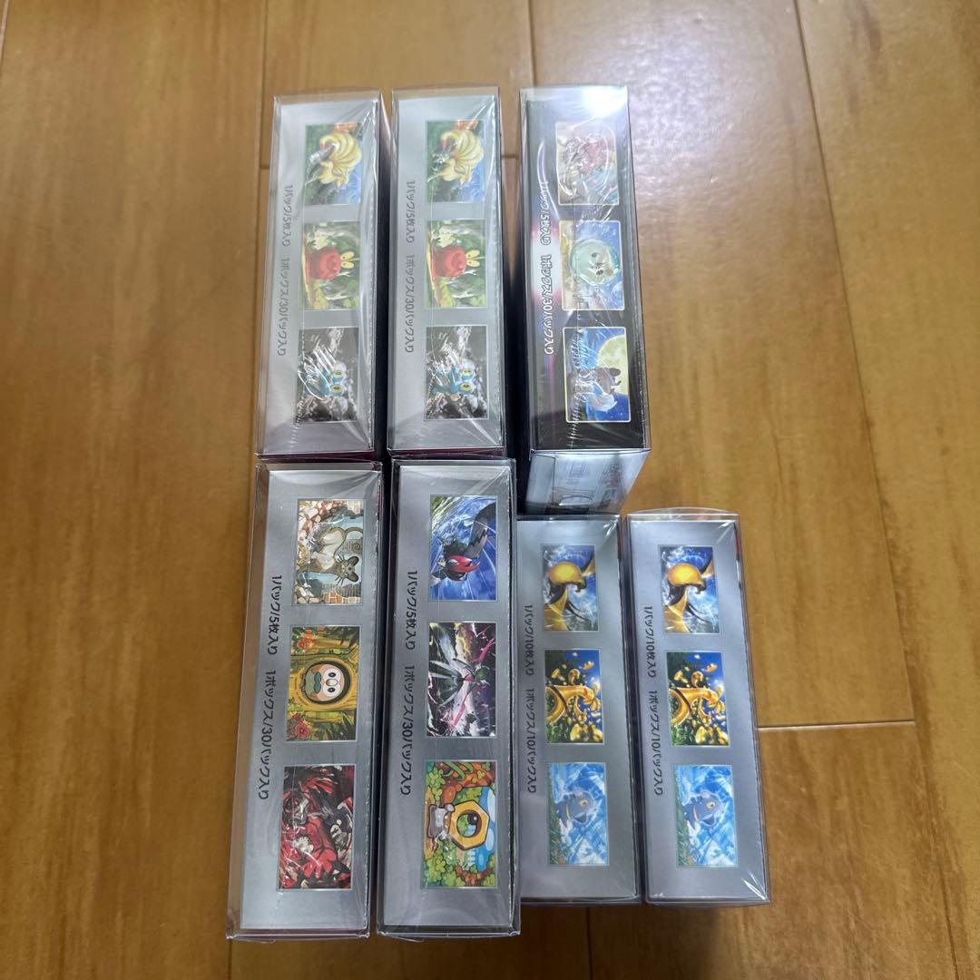 ポケカ 未開封ボックス まとめ売り クリムゾンヘイズ パラダイムトリガー etc