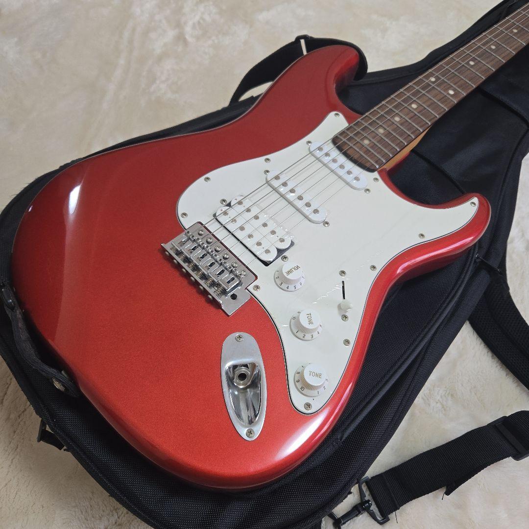バスカーズ　BUSKER'S 　エレキギター　ケース付き　ジャンク バスカーズ BUSKER´S エレキギター ケース付き ジャンク