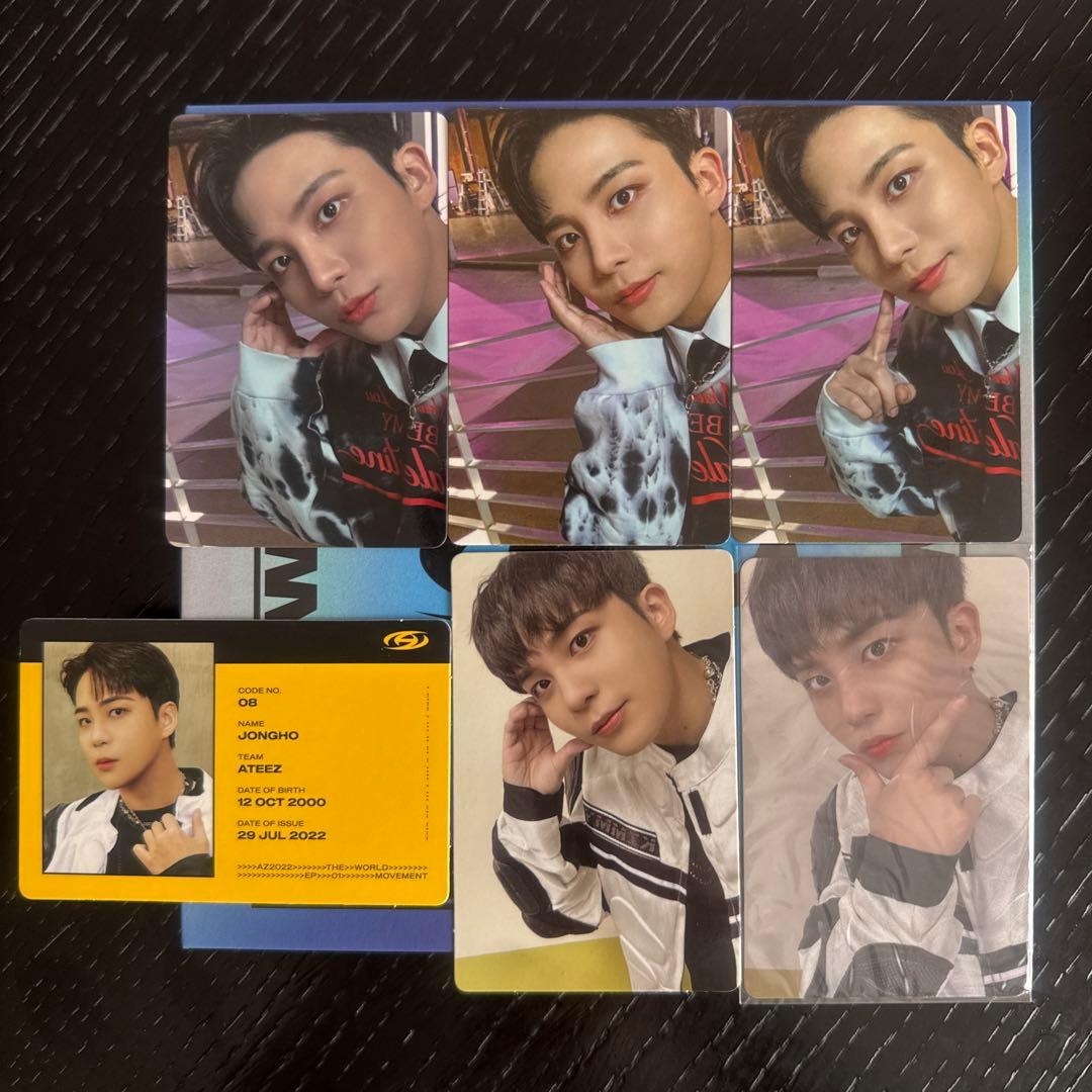 ATEEZ ジョンホ the world ep.1 トレカ 6枚 - メルカリ