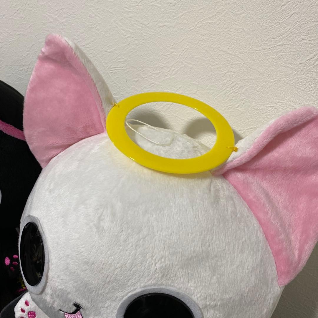 激レア！新品 特大 にゃんぱいあ　にゃてんし　ぬいぐるみ　２体セット　タグ付き