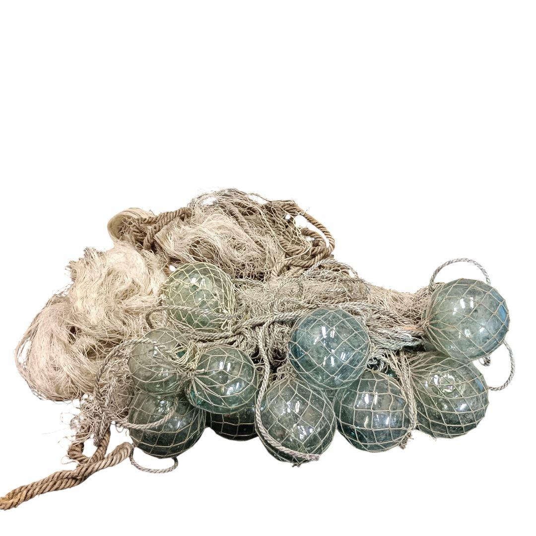 漁業用　浮き球　レトロ　ガラス　15個セット 漁業用 浮き球 レトロ ガラス 15個セット 漁業用 浮き球 レトロ ガラス 15