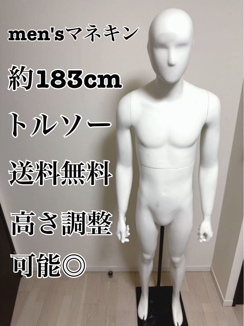 全身 マネキン トルソー メンズ ディスプレイ 男性 店舗 洋服 送料込み