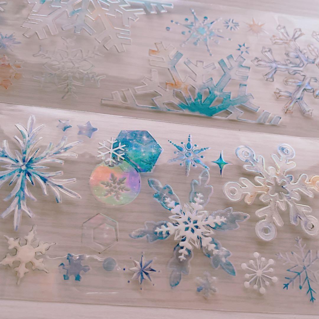 【No.0033】海外マステ　切り売り　虹光　時間格子　雪 No.0033】海外マステ 切り売り 虹光 時間格子 雪 No.0033】海外マステ