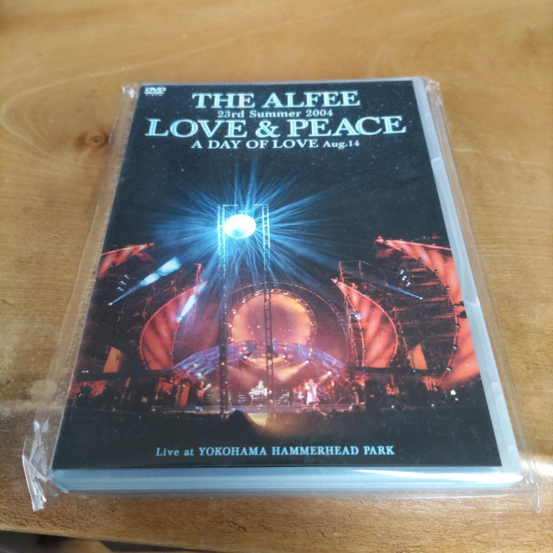 THE ALFEE/23rd Summer 2004 LOVE&PEACE A… THE ALFEE 23rd Summer LOVE&PEACE A DAY OF LOVE Aug.14 小売 DVD
