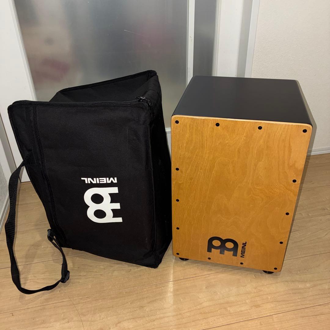美品！！Meinl カホン ブラック MCAJ100BK-MA+ Amazon | MEINL Percussion マイネル カホン MCAJ100BK-MA+ 純正
