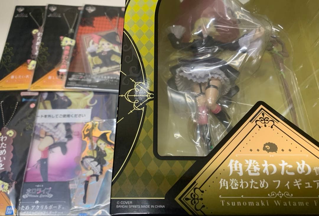 一番くじ ホロライブ わため フィギュア　7点セット 一番くじ ホロライブ ～Villain Style～」が1月10日より順次発売予定