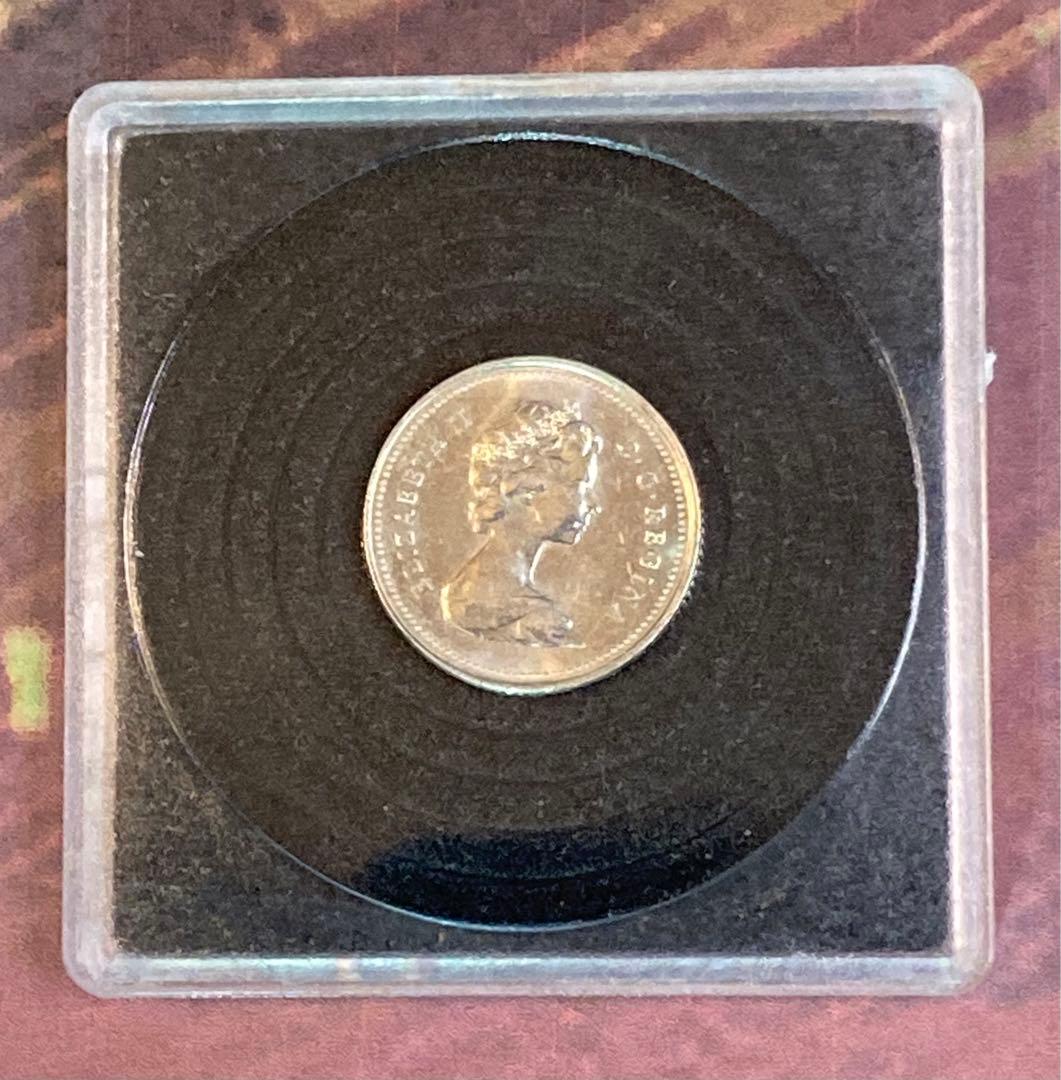 超美品 カナダ 1979年 10セント 硬貨 エリザベス2世 新品コインケース