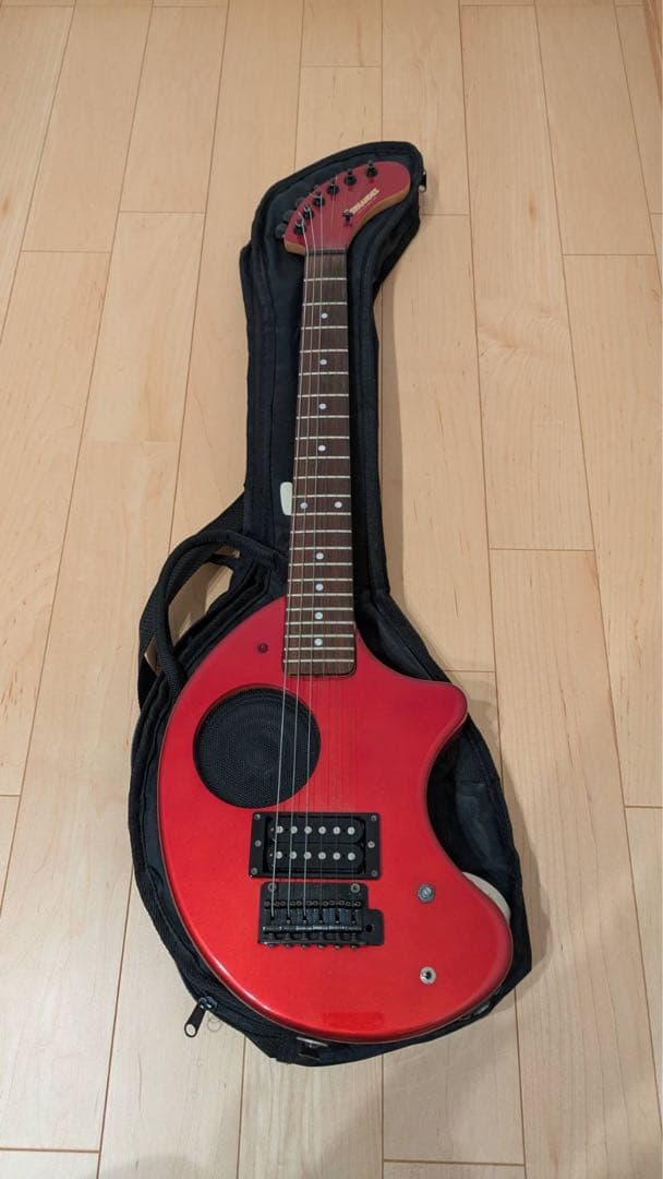 FERNANDES zo-3ギター 赤 ジャンク品 FERNANDES ZO-3 アンプ内蔵ギター 赤 ジャンクで Yahoo!オークション