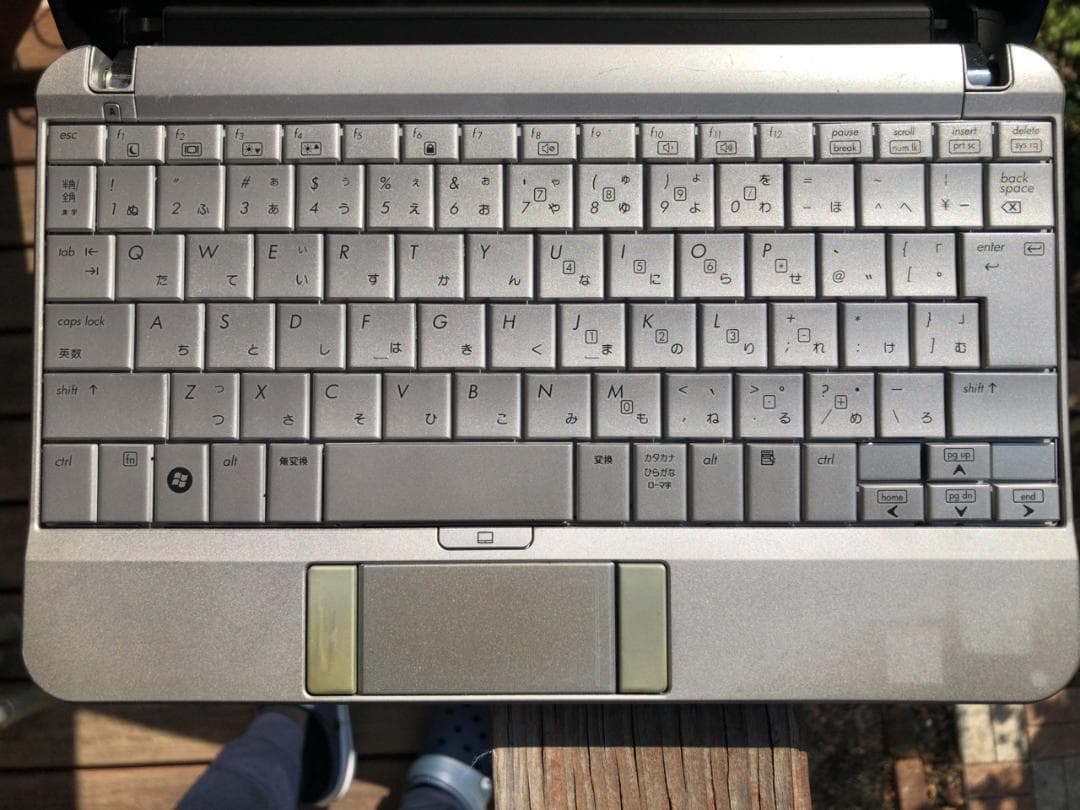 HP 2140 Mini ノートPC 本体＋バッテリ＋DVD＋リカバリ サブ機