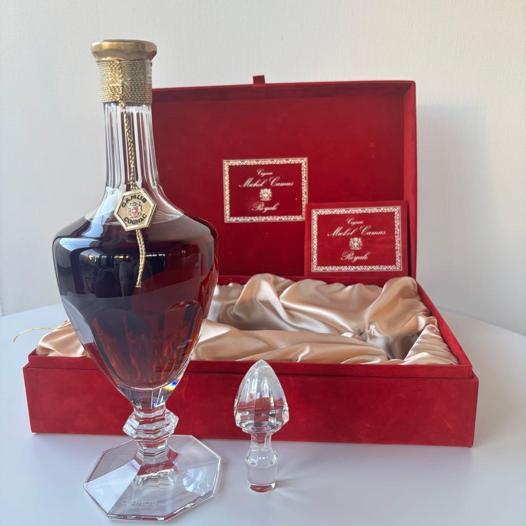 カミュ ミシェルロイヤル バカラ 替栓•冊子•化粧箱付き 未開封 CAMUS カミュ ミシェル ロイヤル バカラ 替栓・冊子・化粧箱・外箱付き