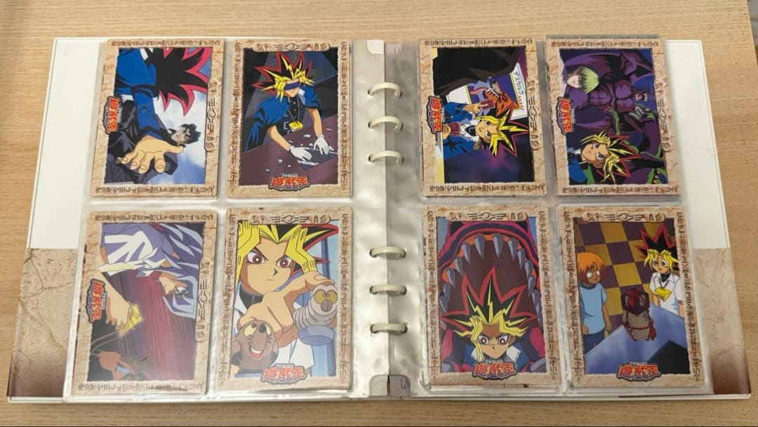 【希少】遊戯王コレクションアルバム (バインダー)＋カード50枚 天田印刷