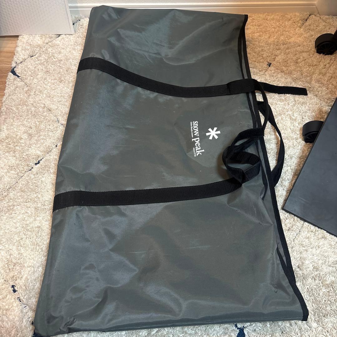 snowpeak エントリーIGT マットブラックカスタム トレー2枚と袋付き