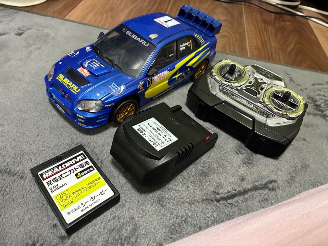 スバル　インプレッサ　ラリージャパン　2004 ラジコン WRC　1/8 さすがタミヤクオリティ】スバルインプレッサWRC2004ラリージャパン