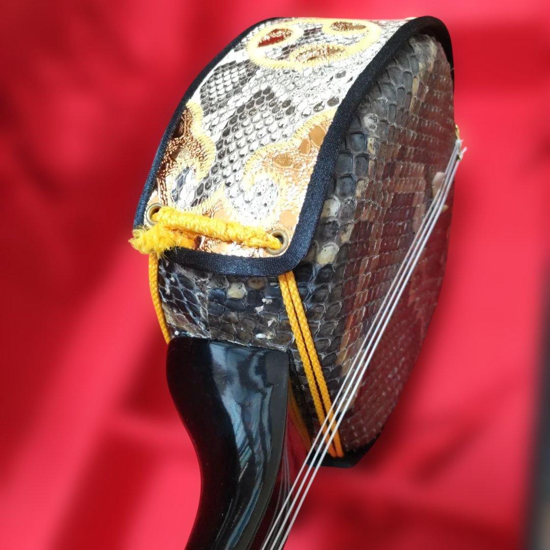 オンライン アウトレットホビー・楽器・アート - 沖縄の三線 守礼印 蛇