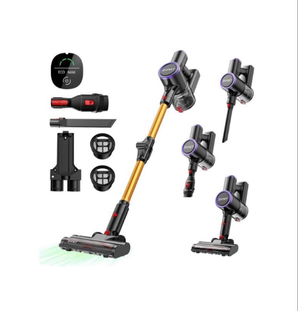 掃除機♥コードレス 業界初腰痛ゼロ折りたたみ式 70KPa超強力吸引 自立式 71enak+BluL._AC_UF350,